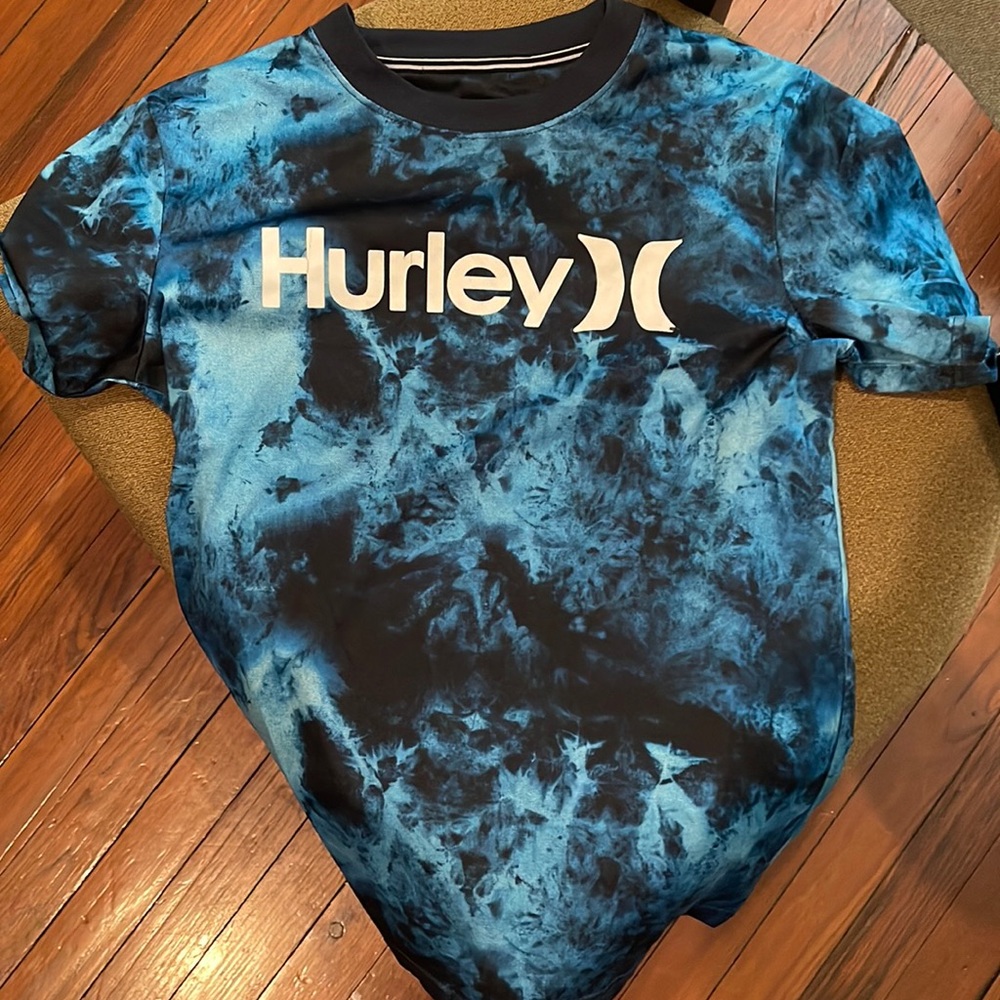 Hurley Kids' Boys' Youth Dri-FIT Tie Dye Tee T-Shirt -Tie Dye size L, 12-13